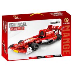 MANGE TECHNOLOGY 88001 non  XE LÙI F1-R5 bộ đồ chơi xếp lắp ráp ghép mô hình  Kỹ Thuật Công Nghệ Cao Mô Hình Phương Tiện 523 khối