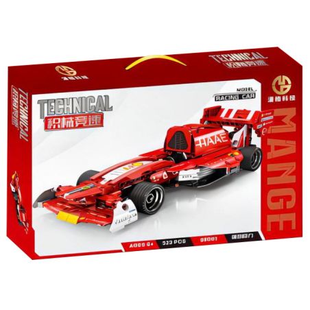 MANGE TECHNOLOGY 88001 non  XE LÙI F1-R5 bộ đồ chơi xếp lắp ráp ghép mô hình  Kỹ Thuật Công Nghệ Cao Mô Hình Phương Tiện 523 khối