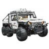 MOYU BLOCK MY88009 88009 non  XE OFF-ROAD 6X6 bộ đồ chơi xếp lắp ráp ghép mô hình 1:8 6X6 SUV Tỷ Lệ 1:8 2957 khối