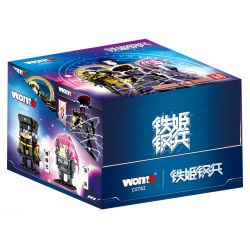 WOMA C0782 0782 non  TIE JI GANG BING 4 LOẠI HẠM ĐỘI BẮC DƯƠNG-MU SIYUN DƯƠNG-DINGYUAN KUNLUN-BÀ TIÊN ĐỠ ĐẦU ĐEN BA CHÂN-HIMIKO bộ đồ chơi xếp lắp ráp ghép mô hình Movie & Game Phim Và Trò Chơi 801 khối