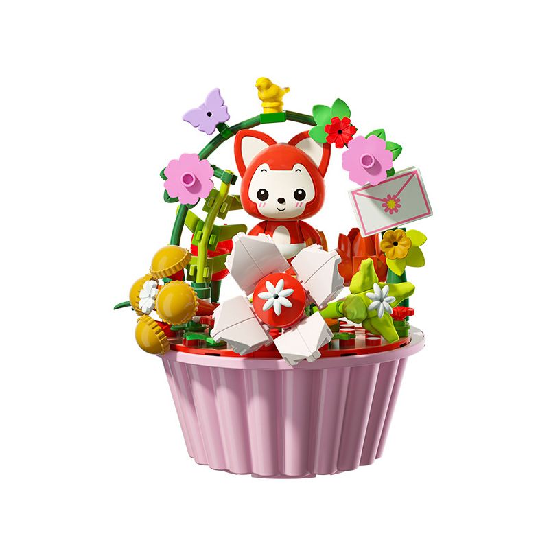 JAKI JK6502 6502 non  BÁNH NAM VIỆT QUẤT bộ đồ chơi xếp lắp ráp ghép mô hình