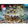 JIESTAR 35002 non  BAY TIẾNG HÀ LAN bộ đồ chơi xếp lắp ráp ghép mô hình Pirates Of The Caribbean THE FLYING DUTCHMAN Cướp Biển Vùng Caribe 2252 khối