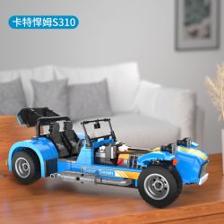 JAKI JK9081 9081 non  CATERHAM BẢY 310 bộ đồ chơi xếp lắp ráp ghép mô hình Racers CATERHAM SEVEN 310 Đua Tốc Độ