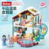 SLUBAN M38-B0961 B0961 0961 M38B0961 38-B0961 non  NHÀ NGHỈ SUỐI NƯỚC NÓNG MID-LEVELS bộ đồ chơi xếp lắp ráp ghép mô hình 439 khối