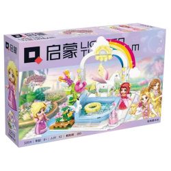 Enlighten 32019 Qman 32019 non  BỂ KỲ LÂN bộ đồ chơi xếp lắp ráp ghép mô hình PRINCESS LEAH 286 khối