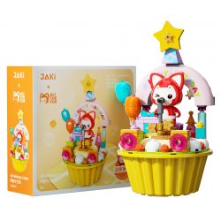 JAKI JK6501 6501 non  BÁNH ALI MĂNG bộ đồ chơi xếp lắp ráp ghép mô hình