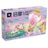 Enlighten 32018 Qman 32018 non  CHÚC MỪNG KHINH KHÍ CẦU bộ đồ chơi xếp lắp ráp ghép mô hình PRINCESS LEAH 247 khối