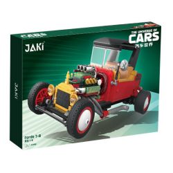 JAKI JK9080 9080 non  FORD MÔ HÌNH T bộ đồ chơi xếp lắp ráp ghép mô hình Racers FORD MODEL T Đua Tốc Độ