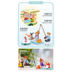 SLUBAN M38-B0960 B0960 0960 M38B0960 38-B0960 non  ĐOÀN LỮ HÀNH bộ đồ chơi xếp lắp ráp ghép mô hình 314 khối