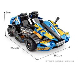 GBL KY1042 1042 non  XE OFF-ROAD bộ đồ chơi xếp lắp ráp ghép mô hình  Kỹ Thuật Công Nghệ Cao Mô Hình Phương Tiện 396 khối
