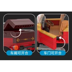 JAKI JK9080 9080 non  FORD MÔ HÌNH T bộ đồ chơi xếp lắp ráp ghép mô hình Racers FORD MODEL T Đua Tốc Độ