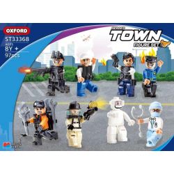 OXFORD ST33368 33368 non  BỘ NHÂN VẬT NHỎ bộ đồ chơi xếp lắp ráp ghép mô hình 97 khối