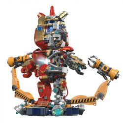 ZHEGAO GZ8008 8008 non  KỲ LÂN THÉP bộ đồ chơi xếp lắp ráp ghép mô hình HERO UNICORN 1532 khối