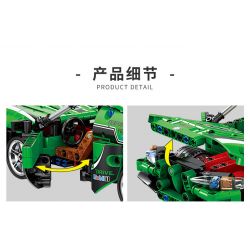 GBL KY1041 1041 non  XE THỂ THAO M4 GREEN MAGIC bộ đồ chơi xếp lắp ráp ghép mô hình  Kỹ Thuật Công Nghệ Cao Mô Hình Phương Tiện 454 khối