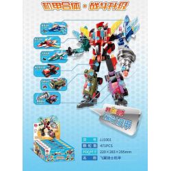 ZHEGAO JJ1001 1001 non  MÁY BAY CÁNH bộ đồ chơi xếp lắp ráp ghép mô hình WINGED KNIGHT MECHA 471 khối