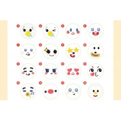 JAKI JK5207 5207 non  HỘP LƯU TRỮ BỮA TIỆC THỰC PHẨM bộ đồ chơi xếp lắp ráp ghép mô hình Dots 400 khối