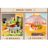 KEEPPLEY K28019 28019 non  NHÀ TRÒ CHƠI XIAOJU bộ đồ chơi xếp lắp ráp ghép mô hình LOVELY STREET