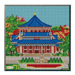 SEMBO 601307 non  NHÀ TƯỞNG NIỆM TÔN TRUNG SƠN QUẢNG CHÂU bộ đồ chơi xếp lắp ráp ghép mô hình MONUMENTAL BUILDING 14508 khối