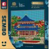 SEMBO 601307 non  NHÀ TƯỞNG NIỆM TÔN TRUNG SƠN QUẢNG CHÂU bộ đồ chơi xếp lắp ráp ghép mô hình MONUMENTAL BUILDING 14508 khối