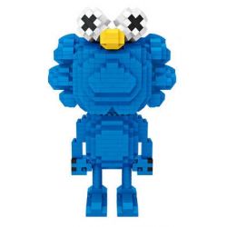 LOZ 9219 non  MÀU XANH DA TRỜI bộ đồ chơi xếp lắp ráp ghép mô hình Creator Sáng Tạo 870 khối