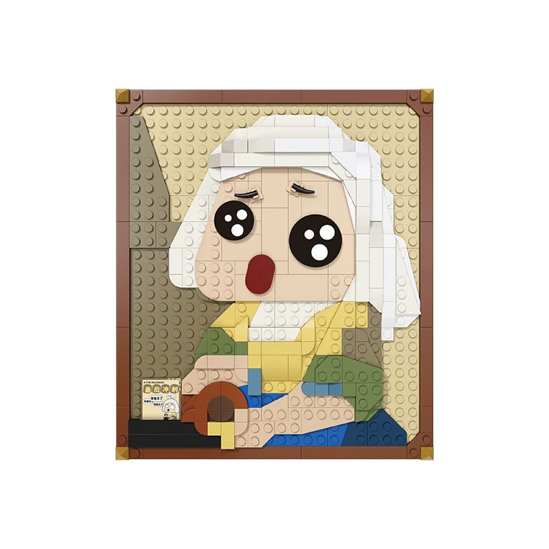 TOP TOY 60025 non  NGƯỜI GIÚP VIỆC QUAN TRỌNG bộ đồ chơi xếp lắp ráp ghép mô hình THE MILKMAID 323 khối