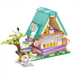 KEEPPLEY K28018 28018 non  TRUYỆN TRANH TAM HOA bộ đồ chơi xếp lắp ráp ghép mô hình LOVELY STREET