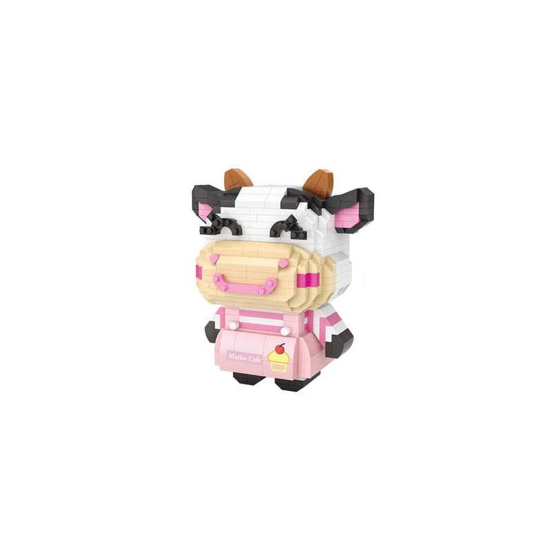 LOZ 9253 non  CON BÒ bộ đồ chơi xếp lắp ráp ghép mô hình Creator Sáng Tạo 750 khối