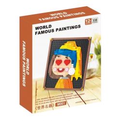 TOP TOY 60022 UNKNOWN M001 non  NHÌN LẠI CÔ GÁI bộ đồ chơi xếp lắp ráp ghép mô hình GIRL WITH A PEARL EARRING 362 khối