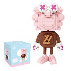 LOZ 9229 non  KAWS bộ đồ chơi xếp lắp ráp ghép mô hình Creator Sáng Tạo 730 khối