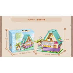 KEEPPLEY K28018 28018 non  TRUYỆN TRANH TAM HOA bộ đồ chơi xếp lắp ráp ghép mô hình LOVELY STREET