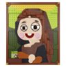 TOP TOY 60026 non  NỤ CƯỜI BÍ ???N bộ đồ chơi xếp lắp ráp ghép mô hình MONALISA 323 khối