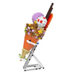 BUILDMOC C7256Y01 7256Y01 C7256Y02 7256Y02 non  KEM 2. bộ đồ chơi xếp lắp ráp ghép mô hình Arts & Crafts 724 khối