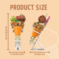 BUILDMOC C7256Y01 7256Y01 C7256Y02 7256Y02 non  KEM 2. bộ đồ chơi xếp lắp ráp ghép mô hình Arts & Crafts 724 khối