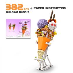 BUILDMOC C7256Y01 7256Y01 C7256Y02 7256Y02 non  KEM 2. bộ đồ chơi xếp lắp ráp ghép mô hình Arts & Crafts 724 khối