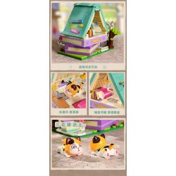 KEEPPLEY K28018 28018 non  TRUYỆN TRANH TAM HOA bộ đồ chơi xếp lắp ráp ghép mô hình LOVELY STREET