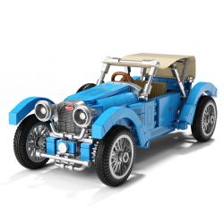 SEMBO 705600 non  BUGATTI T38A. bộ đồ chơi xếp lắp ráp ghép mô hình Creator Sáng Tạo 482 khối