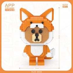 LOZ 9250 non  CÁO bộ đồ chơi xếp lắp ráp ghép mô hình Creator Sáng Tạo 860 khối