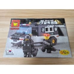 OXFORD OSP10000 10000 non  CẢNH SÁT DA ĐEN bộ đồ chơi xếp lắp ráp ghép mô hình City 경찰특공대Q BLACK COP Thành Phố