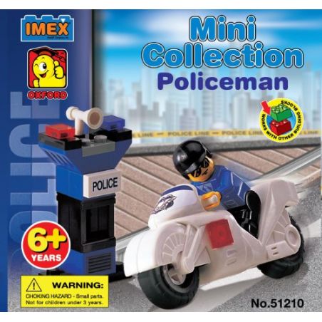 OXFORD 51210 MC0825-0 0825-0 non  XE MÁY CẢNH SÁT bộ đồ chơi xếp lắp ráp ghép mô hình City 특수경찰청(POLICEMAN) Thành Phố 30 khối