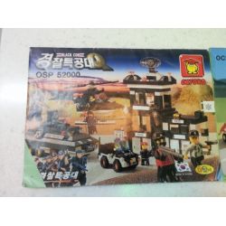 OXFORD OSP52000 52000 non  CẢNH SÁT DA ĐEN bộ đồ chơi xếp lắp ráp ghép mô hình City 경찰특공대Q BLACK COP Thành Phố