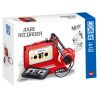 ZHEGAO 00989 non  MÁY THU ÂM bộ đồ chơi xếp lắp ráp ghép mô hình Creator RETRO CLASSIC TYPE RECORDER Sáng Tạo 457 khối