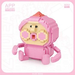 LOZ 9252 non  ĐÁNH RẮM ĐÀO bộ đồ chơi xếp lắp ráp ghép mô hình Creator Sáng Tạo 760 khối