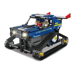 FORANGE FC9003 9003 non  XE TẢI ĐIỀU KHIỂN TỪ XA THÔNG MINH bộ đồ chơi xếp lắp ráp ghép mô hình 435 khối