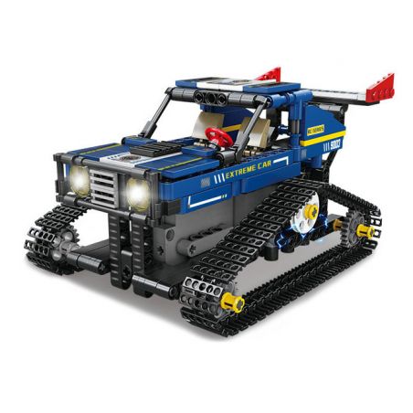 FORANGE FC9003 9003 non  XE TẢI ĐIỀU KHIỂN TỪ XA THÔNG MINH bộ đồ chơi xếp lắp ráp ghép mô hình 435 khối