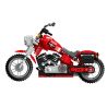RUIZHI BEE 840 non  HARLEY MOTORCYCLE. bộ đồ chơi xếp lắp ráp ghép mô hình  Kỹ Thuật Công Nghệ Cao Mô Hình Phương Tiện 1108 khối