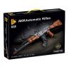PanlosBrick 670004 Panlos Brick 670004 non  SÚNG TRƯỜNG TỰ ĐỘNG AKM bộ đồ chơi xếp lắp ráp ghép mô hình Gun AKM AUTOMATIC RIFLES 1508 khối