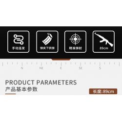 PanlosBrick 670004 Panlos Brick 670004 non  SÚNG TRƯỜNG TỰ ĐỘNG AKM bộ đồ chơi xếp lắp ráp ghép mô hình Gun AKM AUTOMATIC RIFLES 1508 khối