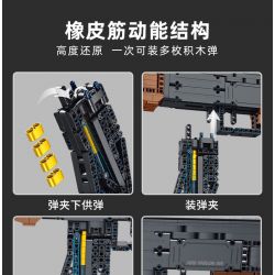 PanlosBrick 670004 Panlos Brick 670004 non  SÚNG TRƯỜNG TỰ ĐỘNG AKM bộ đồ chơi xếp lắp ráp ghép mô hình Gun AKM AUTOMATIC RIFLES 1508 khối