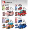 SHENG YUAN SY 5013 5014 5015 5016 non  WULING HONGGUANG MINI EV 4 SAKURA LÃNG MẠN KINH ĐIỂN KỊCH TÍNH THÁC SIÊU DỄ THƯƠNG DU LỊCH TRONG MƠ XANH bộ đồ chơi xếp lắp ráp ghép mô hình Speed Champions Racing Cars Đua Xe Công Thức 137 khối
