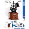ZHEGAO 00984 non  MÁY PHA CÀ PHÊ CỔ ĐIỂN bộ đồ chơi xếp lắp ráp ghép mô hình Creator RETRO CLASSIC COFFEE MAKER Sáng Tạo 467 khối
